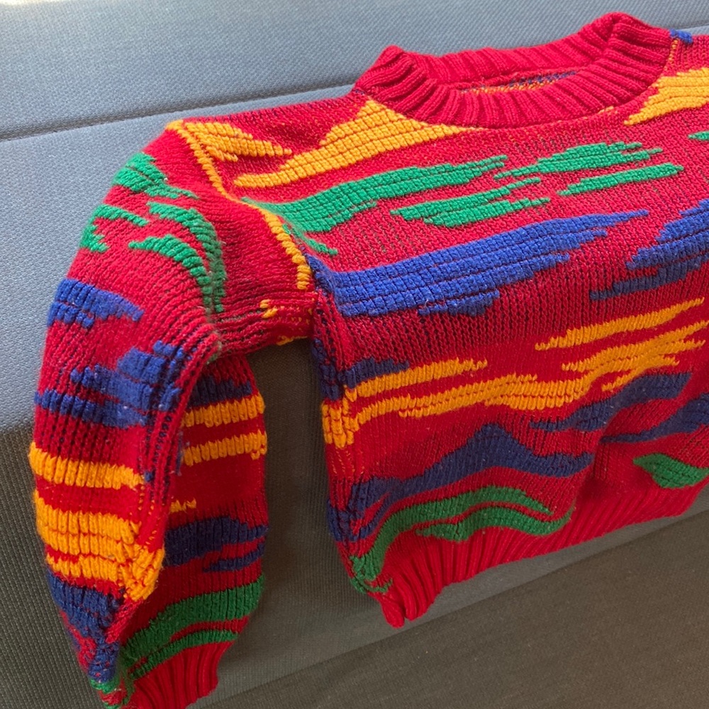 Kids 80’s knit sweater